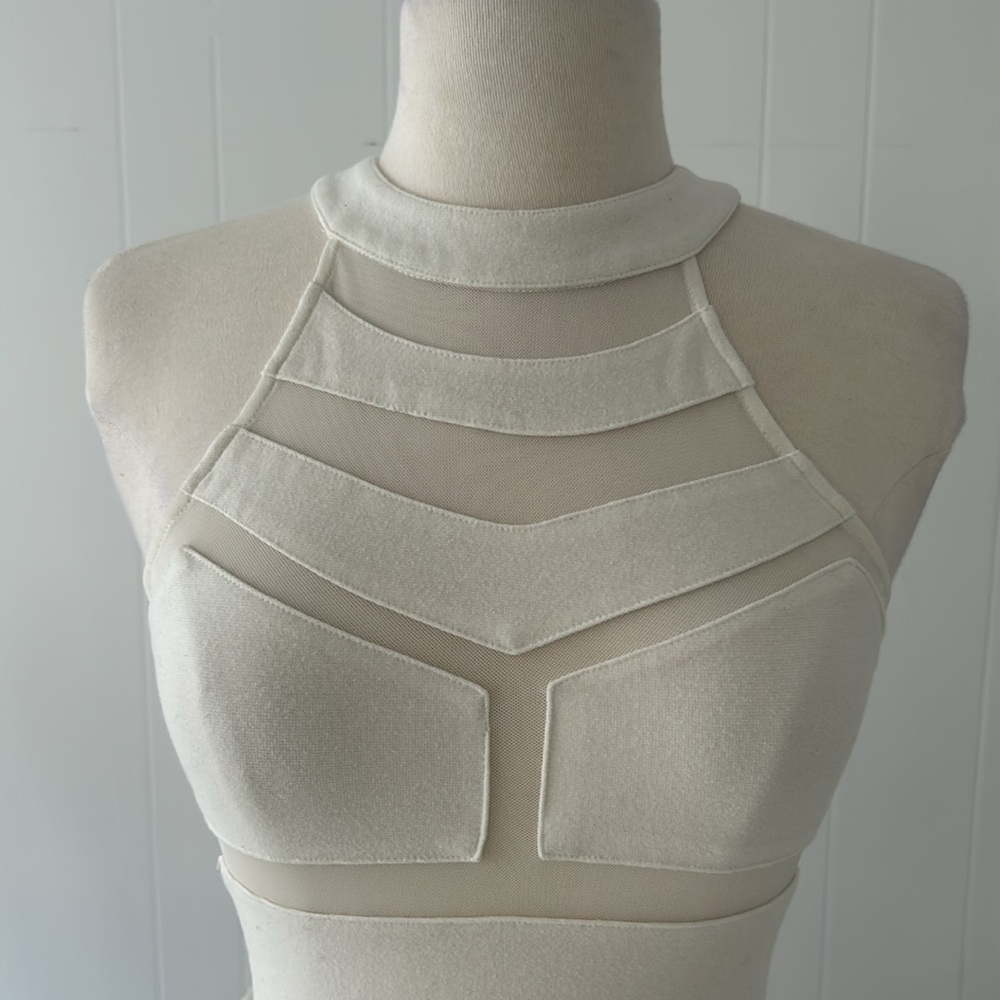 Sparkle & Fade || Body Suit White Size XS